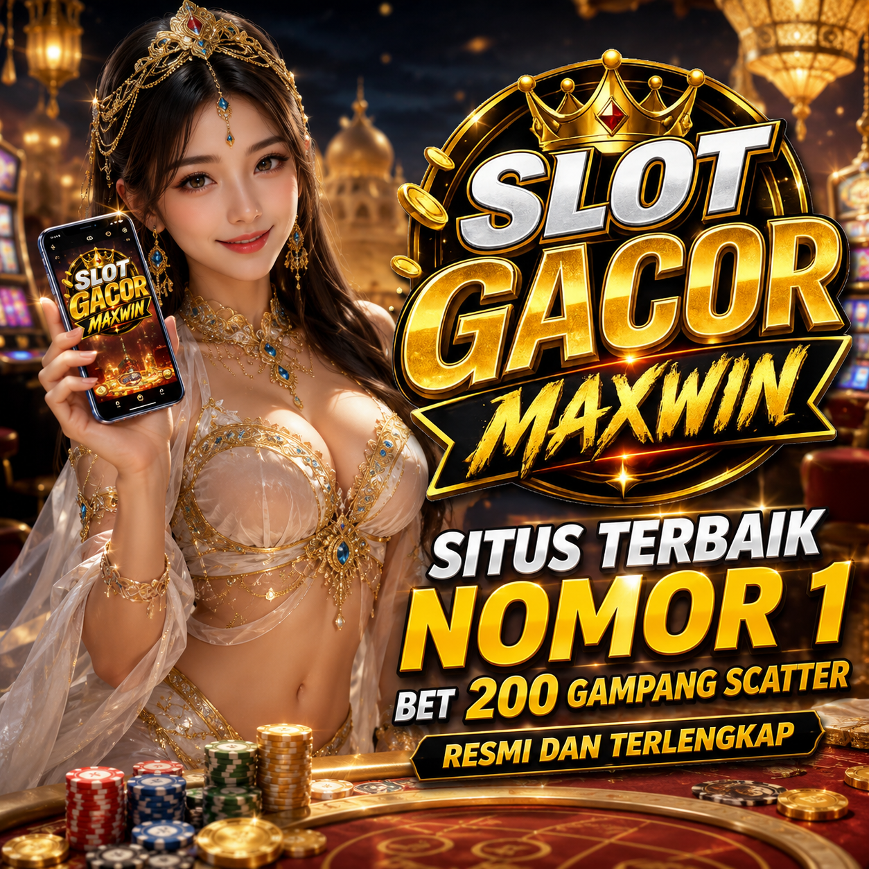 Thumbnail 1 of 3, Poster, SLOT GACOR MAXWIN Situs Terbaik Nomor 1 Bet 200 Gampang Scatter Resmi Dan Terlengkap designed and sold by SLOT GACOR MAXWIN.