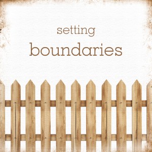Boundaries card