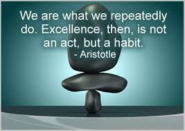 "Habits" quote by Aristotle