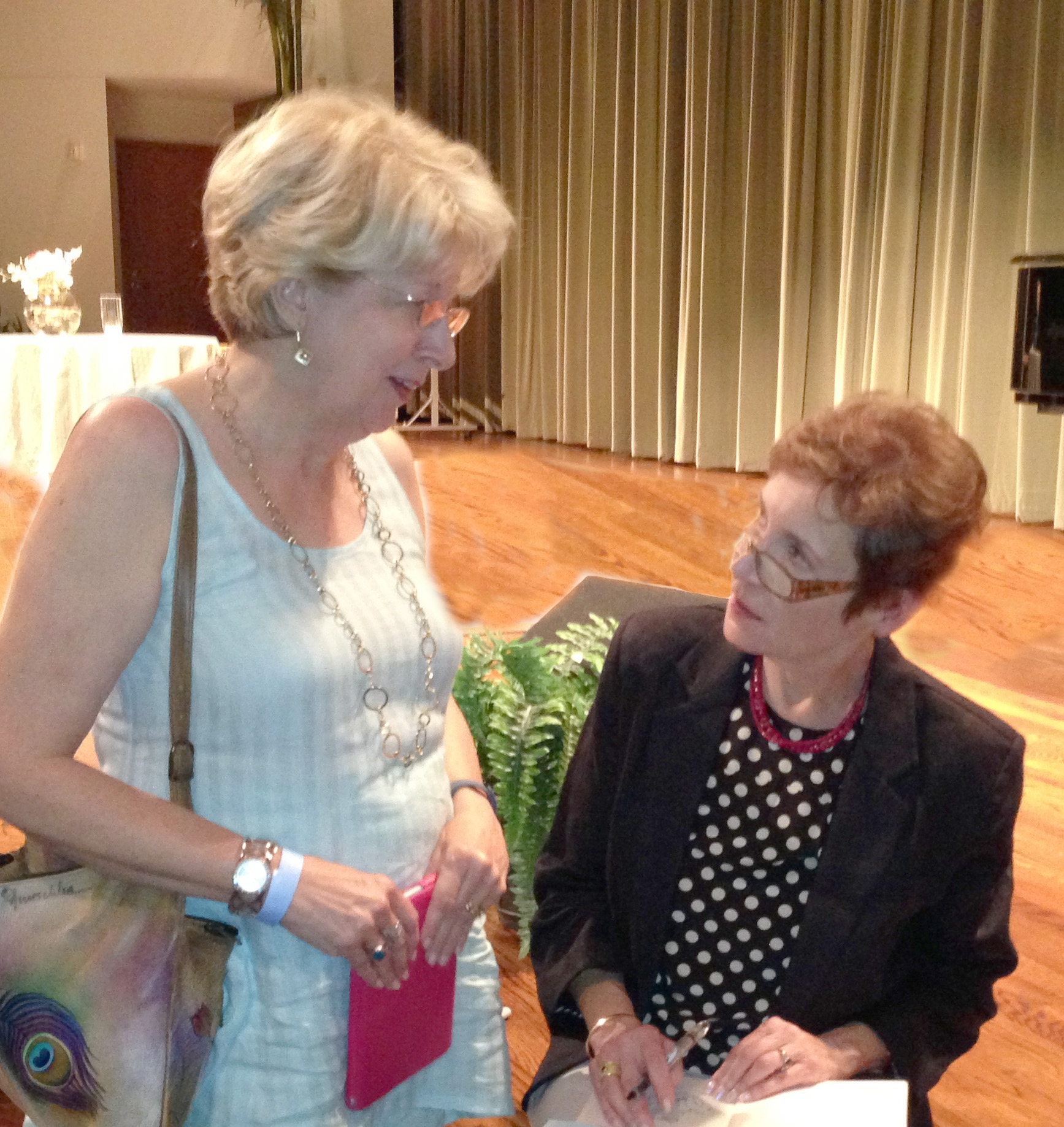 Me with Caroline at Unity in Houston