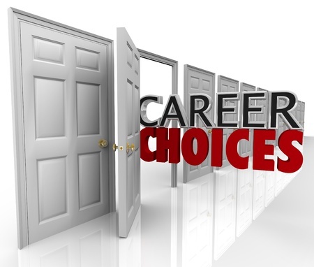 words - career choices - coming from an open door