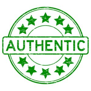 66138651 - grunge green authentic with star icon round rubber stamp